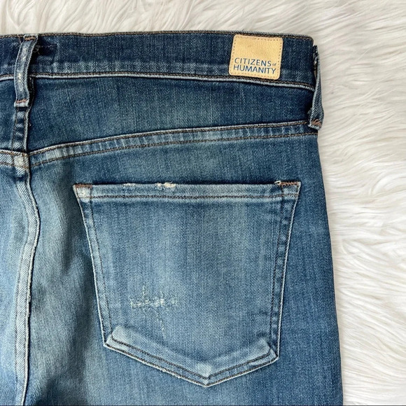 Citizens Of Humanity Agnes Slim Straight Jeans Rocker Denim Women’s 29 - Picture 15 of 15